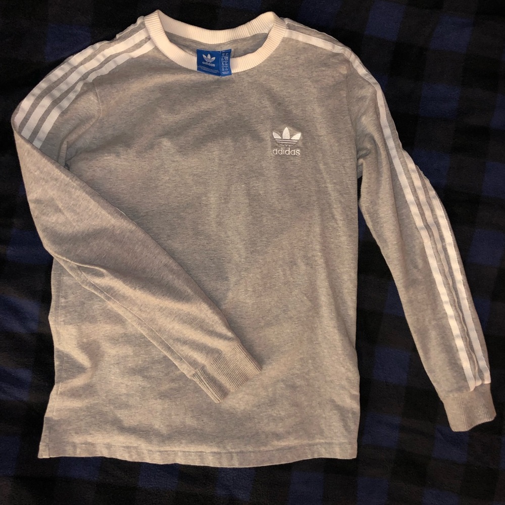 Small Gray Adidas Sweatshirt